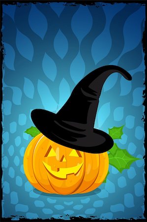 simsearch:400-07103646,k - illustration of halloween pumpkin on textured background Stock Photo - Budget Royalty-Free & Subscription, Code: 400-04748836