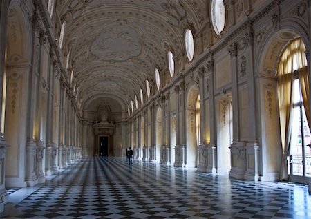 Diana's Gallery in Venaria Reale (Italy) royal palace Stock Photo - Budget Royalty-Free & Subscription, Code: 400-04749206