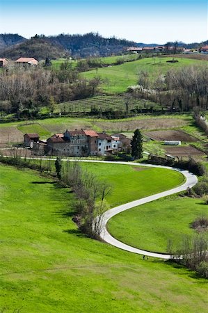 simsearch:400-05280468,k - A beautiful Italian landscape, Ferrua Savoia, close to Turin - Piedmont - Italy Stock Photo - Budget Royalty-Free & Subscription, Code: 400-04749208