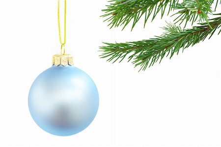 simsearch:400-04723812,k - Christmas decoration isolated on the white background Stock Photo - Budget Royalty-Free & Subscription, Code: 400-04749278