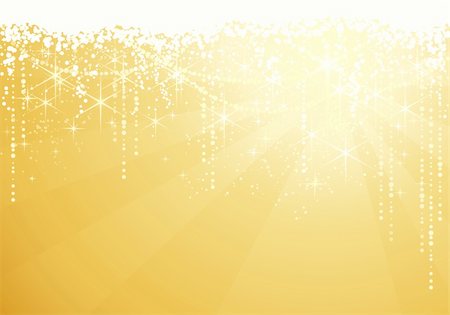 sparkle stars white background - Golden background with sparkling stars for festive occasions. Great as Christmas or New years background. Photographie de stock - Aubaine LD & Abonnement, Code: 400-04749764