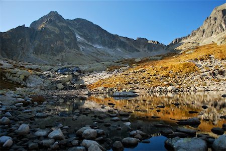 simsearch:400-04526658,k - Small glacial lake located in the beautiful natural environment Stock Photo - Budget Royalty-Free & Subscription, Code: 400-04749926