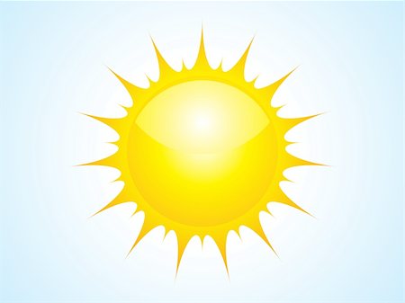 simsearch:400-06069285,k - abstract sun icon vector illustration Stock Photo - Budget Royalty-Free & Subscription, Code: 400-04740122