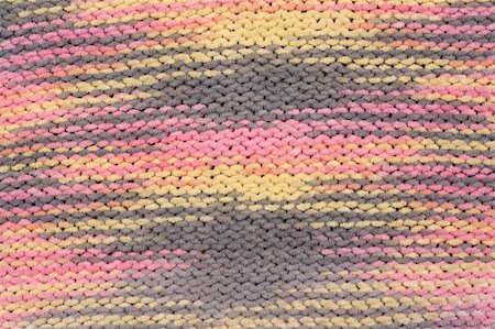simsearch:400-05296034,k - Background, knitted fabrics, rose, gray, yellow thread Stock Photo - Budget Royalty-Free & Subscription, Code: 400-04740891