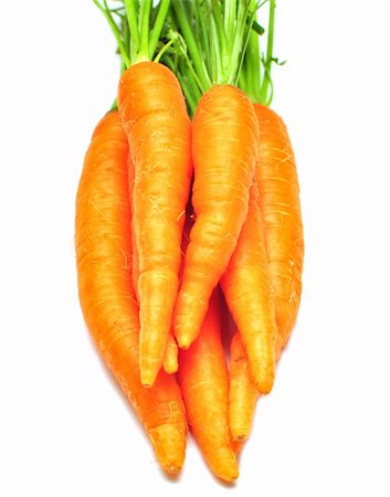 simsearch:400-04277065,k - carrot fresh vegetable group on white background Stockbilder - Microstock & Abonnement, Bildnummer: 400-04741154