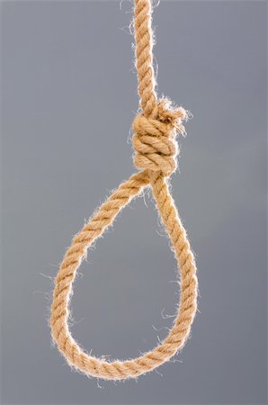 simsearch:400-04336593,k - Noose made of rope against background Stock Photo - Budget Royalty-Free & Subscription, Code: 400-04742180