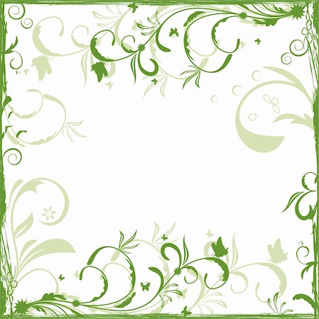 simsearch:400-04284777,k - Floral background for design card. vector Photographie de stock - Aubaine LD & Abonnement, Code: 400-04742501