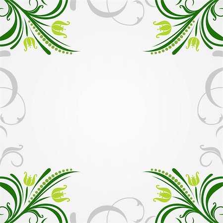 simsearch:400-05235691,k - Illustration floral background card for design - vector Foto de stock - Super Valor sin royalties y Suscripción, Código: 400-04742525