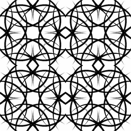 simsearch:400-04658196,k - Illustration seamless tile ornate pattern - vector Foto de stock - Super Valor sin royalties y Suscripción, Código: 400-04742761
