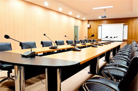 projector in class - boardroom interior Stock Photo - Budget Royalty-Free & Subscription, Code: 400-04742957