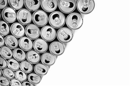 simsearch:400-05249077,k - empty cans isolated on the white background Stock Photo - Budget Royalty-Free & Subscription, Code: 400-04743134