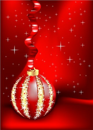 robisklp (artist) - Christmas vector design with stars Fotografie stock - Microstock e Abbonamento, Codice: 400-04743351