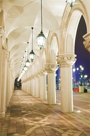 corridor, italian building style Stock Photo - Budget Royalty-Free & Subscription, Code: 400-04756264