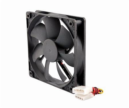 simsearch:400-08572073,k - The computer fan isolated on white background Stock Photo - Budget Royalty-Free & Subscription, Code: 400-04756494