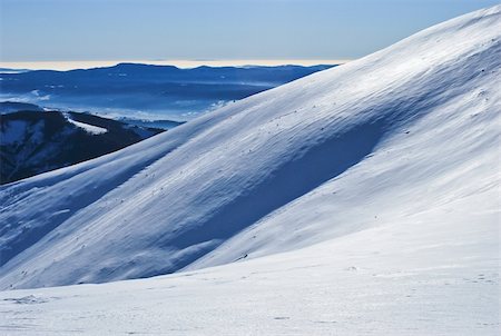 simsearch:400-07184753,k - Winter mountain beautifully glistening in the rays of sun Stock Photo - Budget Royalty-Free & Subscription, Code: 400-04757136