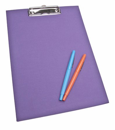 simsearch:614-02935239,k - Vibrant clip board represents the modern office or student. Photographie de stock - Aubaine LD & Abonnement, Code: 400-04757676