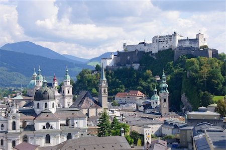 salzburg cathedral - Historic Centre of the City of Salzburg, One of the UNESCO World Heritage Sites in Europe Photographie de stock - Aubaine LD & Abonnement, Code: 400-04757915