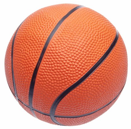 simsearch:400-04758470,k - Youth Sized Basketball Isolated on White with a Clipping Path. Photographie de stock - Aubaine LD & Abonnement, Code: 400-04758724