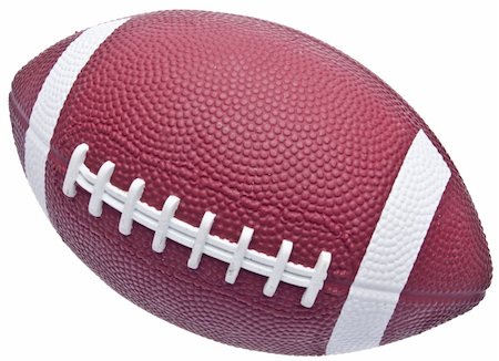 simsearch:400-04263545,k - Youth Sized Football Isolated on White with a Clipping Path. Stock Photo - Budget Royalty-Free & Subscription, Code: 400-04758726