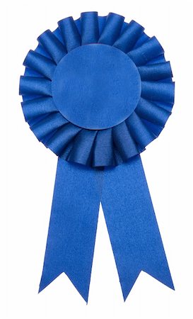 simsearch:693-06325253,k - A blue ribbon is a symbol for success and first prize. Stock Photo - Budget Royalty-Free & Subscription, Code: 400-04759113