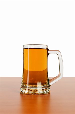 simsearch:700-00152246,k - Beer glass isolated on the white background Foto de stock - Super Valor sin royalties y Suscripción, Código: 400-04750322