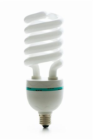 simsearch:400-04366277,k - Energy saving lamp isolated on the white background Stock Photo - Budget Royalty-Free & Subscription, Code: 400-04750344
