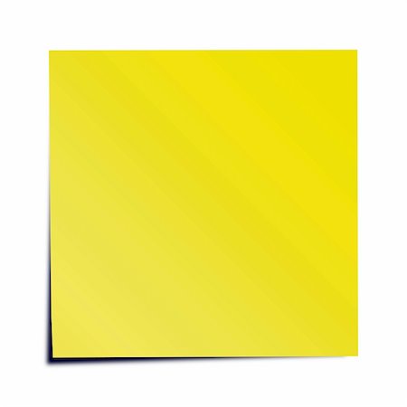 simsearch:400-04819459,k - Yellow sticky note Photographie de stock - Aubaine LD & Abonnement, Code: 400-04751628