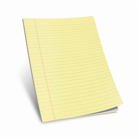 simsearch:400-04663106,k - 3d Illustration of a notebook with yellow leaves Stock Photo - Budget Royalty-Free & Subscription, Code: 400-04751800