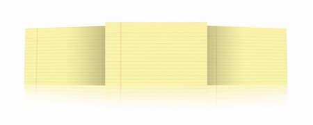 pakmor2011 (artist) - 3d Illustration of a notebook with yellow leaves Photographie de stock - Aubaine LD & Abonnement, Code: 400-04751818