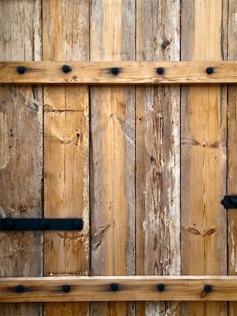 texture of old wood door background Stock Photo - Budget Royalty-Free & Subscription, Code: 400-04752199