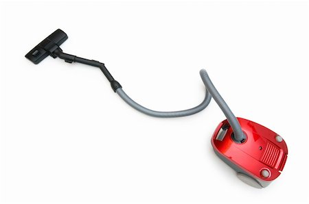 simsearch:400-05132204,k - Vacuum cleaner isolated on the white background Foto de stock - Super Valor sin royalties y Suscripción, Código: 400-04752920