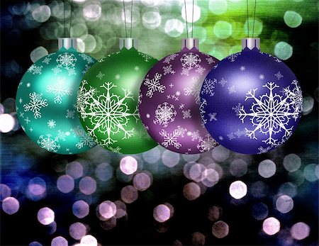 simsearch:400-05382600,k - Christmas Tree Ball Illustration Stockbilder - Microstock & Abonnement, Bildnummer: 400-04753744