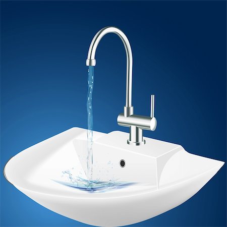 simsearch:400-04026996,k - illustration of wash basin Stock Photo - Budget Royalty-Free & Subscription, Code: 400-04764095