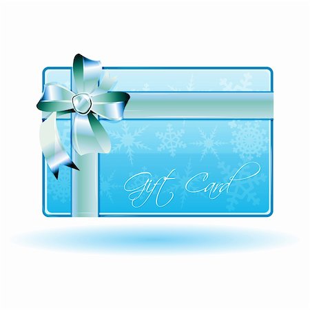 simsearch:400-07308715,k - illustration of gift card on white background Stock Photo - Budget Royalty-Free & Subscription, Code: 400-04764194