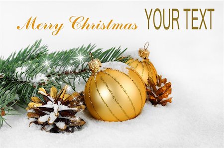 Christmas pictures on a light background Fotografie stock - Microstock e Abbonamento, Codice: 400-04764524