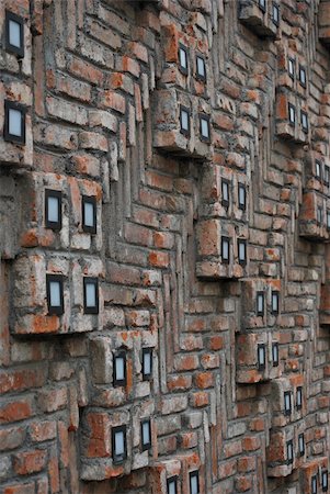 Brick wall - Shanghai - Republic of China Photographie de stock - Aubaine LD & Abonnement, Code: 400-04764748
