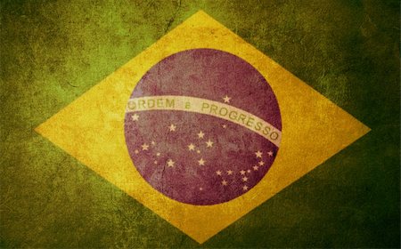 raphtong (artist) - brazil flag with old texture grunge and vintage Fotografie stock - Microstock e Abbonamento, Codice: 400-04766468