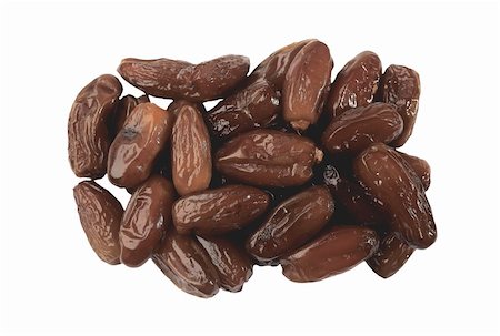 desert dates - Medjool dates Isolated with white background Stock Photo - Budget Royalty-Free & Subscription, Code: 400-04766682