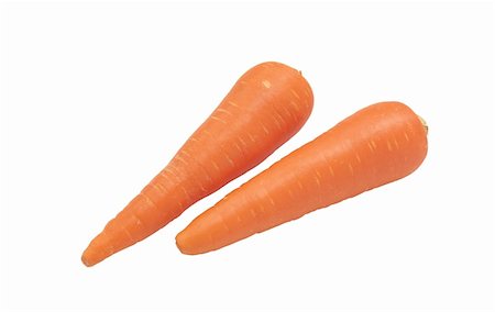 simsearch:400-04277065,k - Fresh carrots isolated on white background Stockbilder - Microstock & Abonnement, Bildnummer: 400-04766696