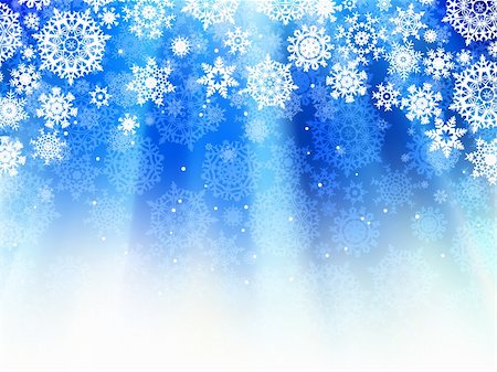 silver and white stars background - Christmas light blue background. EPS 8 vector file included Stock Photo - Budget Royalty-Free & Subscription, Code: 400-04767307