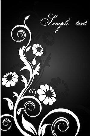 simsearch:400-04268949,k - illustration of classical floral background Stock Photo - Budget Royalty-Free & Subscription, Code: 400-04767659