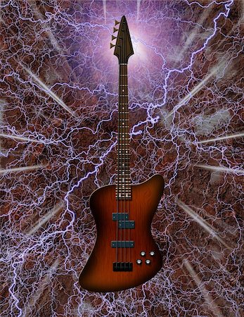 simsearch:400-08134650,k - Electric Bass Guitar Stock Photo - Budget Royalty-Free & Subscription, Code: 400-04767740