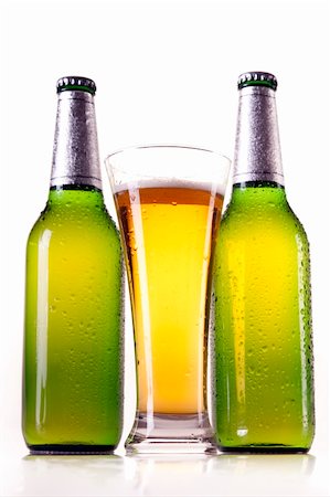 simsearch:400-05194129,k - Perfectly chilled beer, in ideal color, just for your table! Studio shots Stock Photo - Budget Royalty-Free & Subscription, Code: 400-04767929