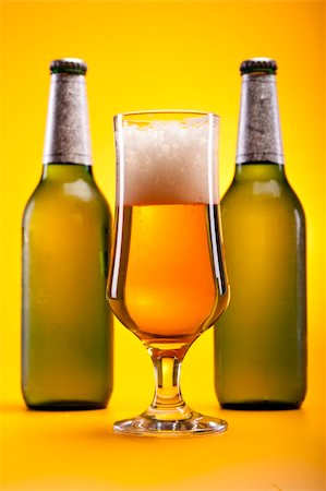 simsearch:400-03999848,k - Perfectly chilled beer, in ideal color, just for your table! Studio shots Stock Photo - Budget Royalty-Free & Subscription, Code: 400-04767931