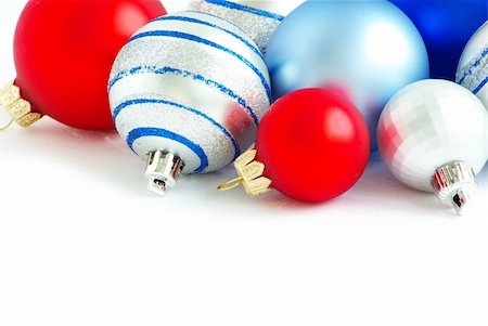simsearch:400-04723812,k - Christmas decoration isolated on the white background Stock Photo - Budget Royalty-Free & Subscription, Code: 400-04768094