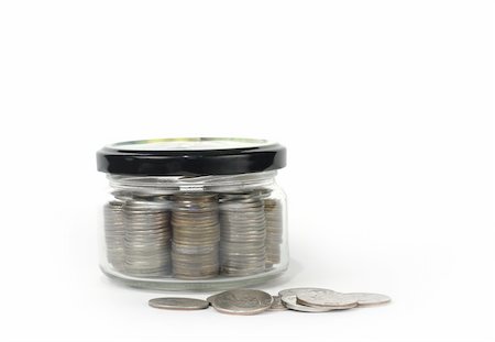 simsearch:400-04816321,k - Glass jar with lid closed money on a light background Stock Photo - Budget Royalty-Free & Subscription, Code: 400-04768227