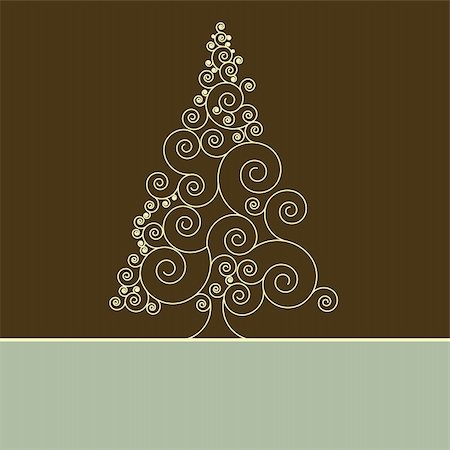 simsearch:400-04270207,k - Retro christmas card Template. EPS 8 vector file included Stockbilder - Microstock & Abonnement, Bildnummer: 400-04768607