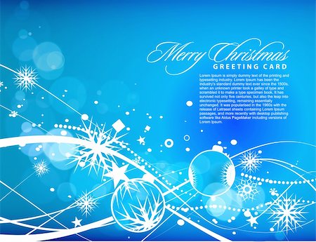 Background for new year and for Christmas, vector illustration Stock Photo - Budget Royalty-Free & Subscription, Code: 400-04769402