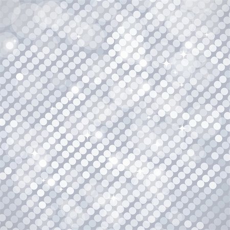 silver and white stars background - shiny light background - vector illustration Stock Photo - Budget Royalty-Free & Subscription, Code: 400-04760001