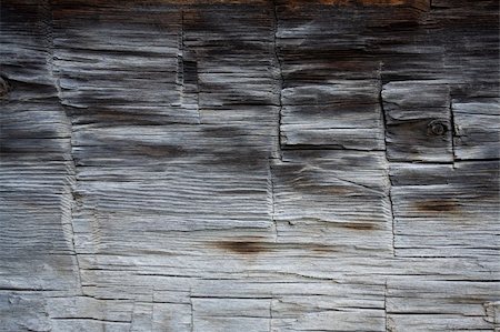 skylight (artist) - Weathered old wood texture on the wall of a log cabin Foto de stock - Super Valor sin royalties y Suscripción, Código: 400-04760214